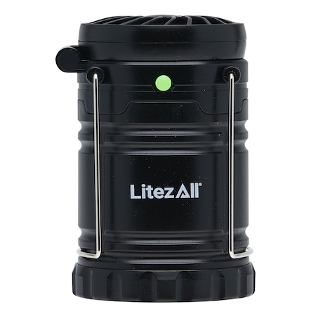 Litezall Pull Up Lantern with Built-In Fan LA-POPFAN-4